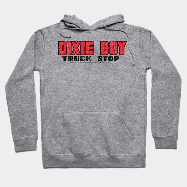 Dixie Boy Truck Stop (Variant) Hoodie by huckblade